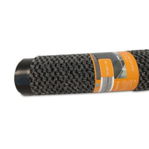Rolled up doormat