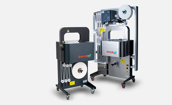 Flexibly deployable banding machines