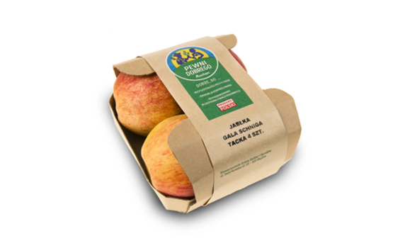 Banding materials for fruit and vegetable packaging