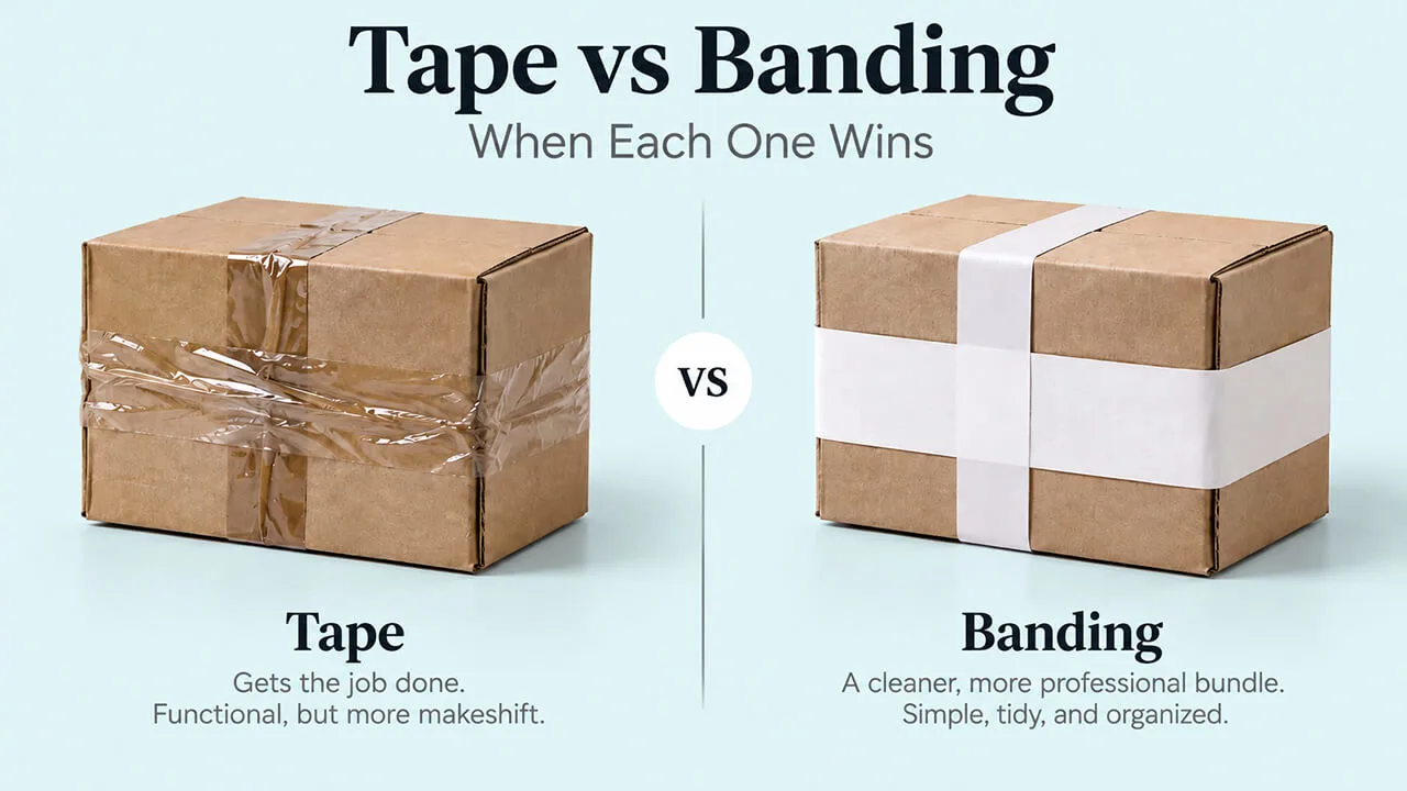 Tape vs Banding: When Each One Wins tape vs banding 2 Tape vs Banding: When Each One Wins